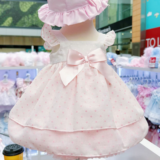 *SALE* Baby Girl Pink Sheer Sun Dress with Pants "MYD2438P"