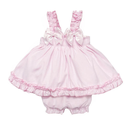 *SALE* Baby Girl Pink Summer Sun Dress with Knickers "2403 Pink"