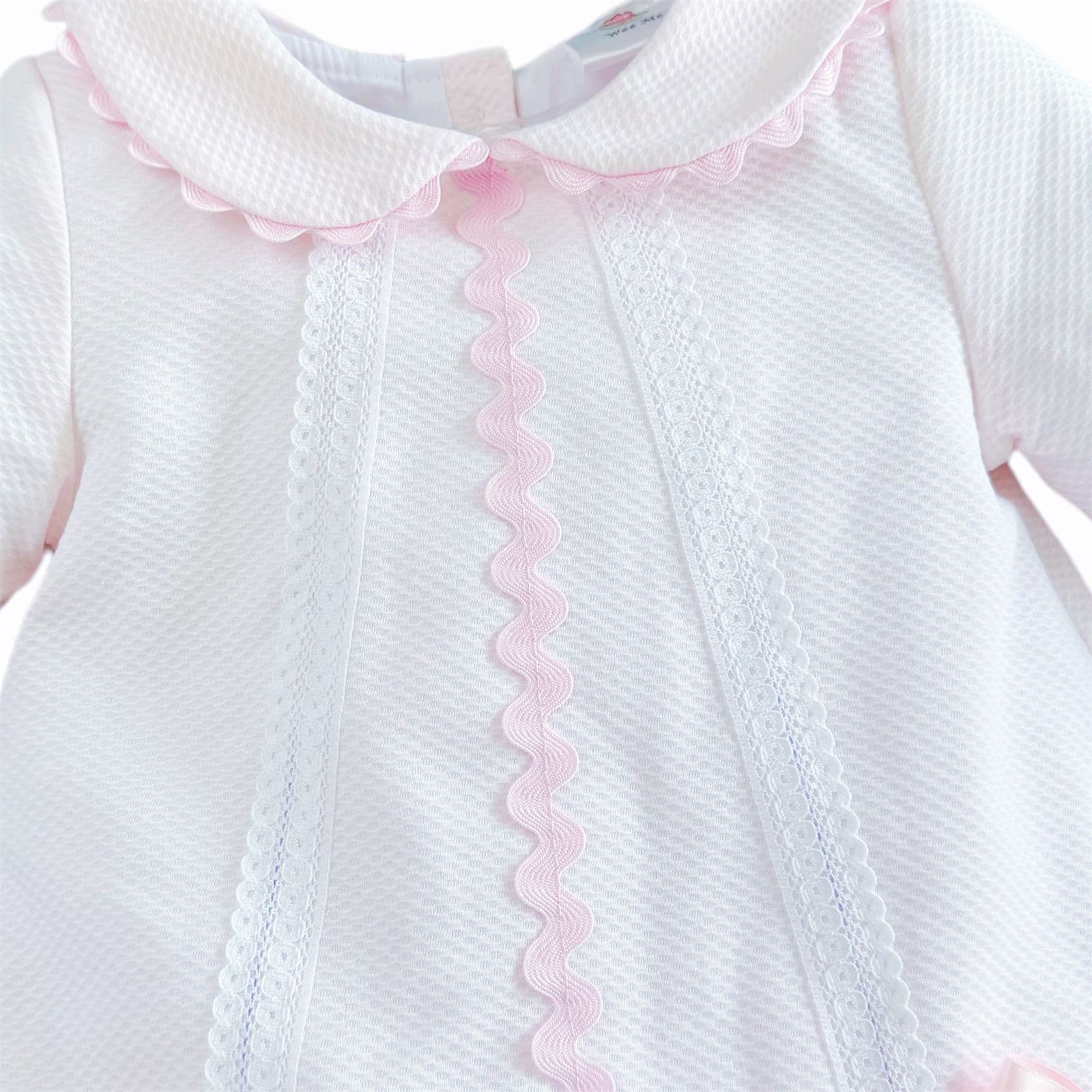 *SALE* Baby Girl Pink Waffle Dress with Knickerse "2534"