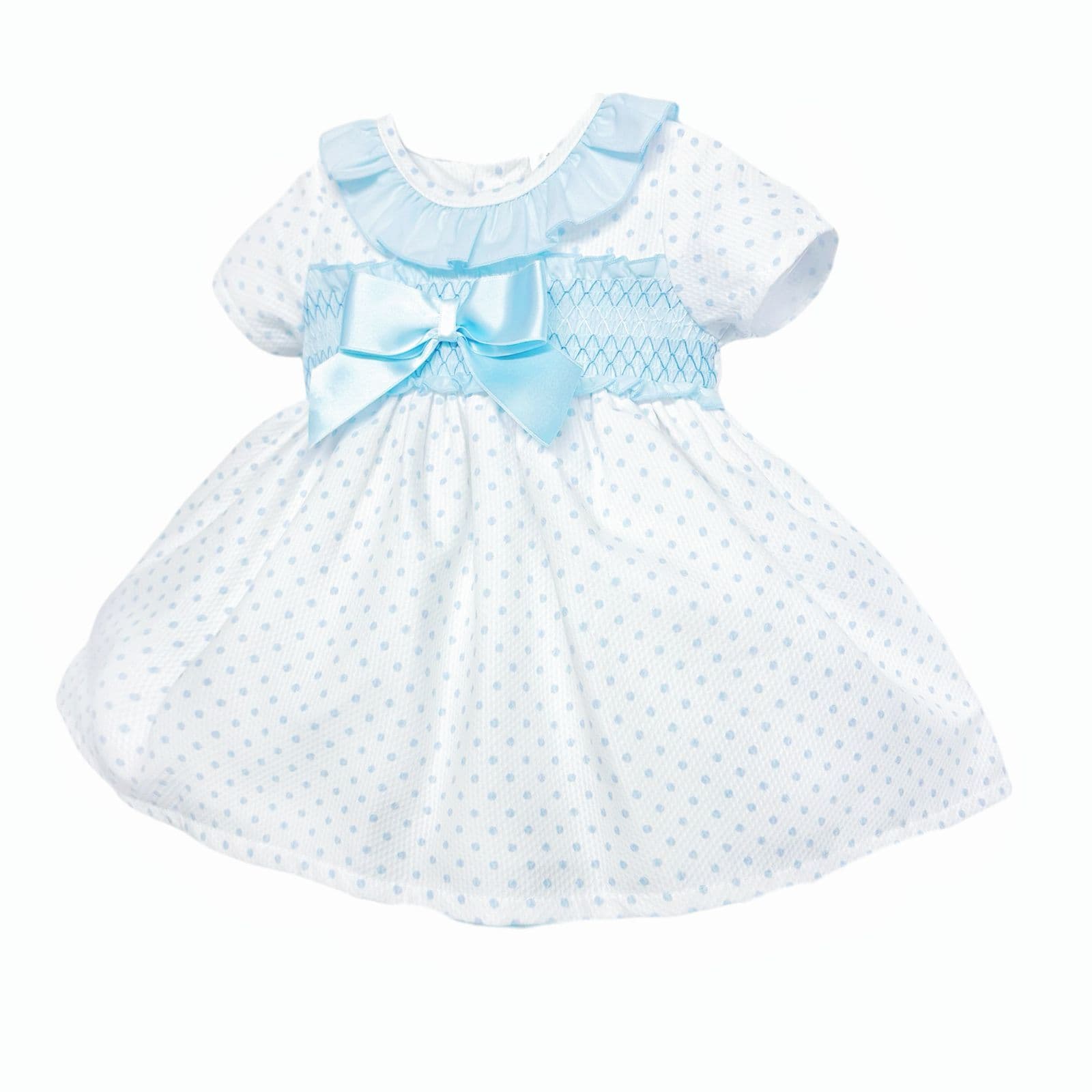 *SALE* Baby Girl Waffle Spotty Dress with Pants "MYD2320B"