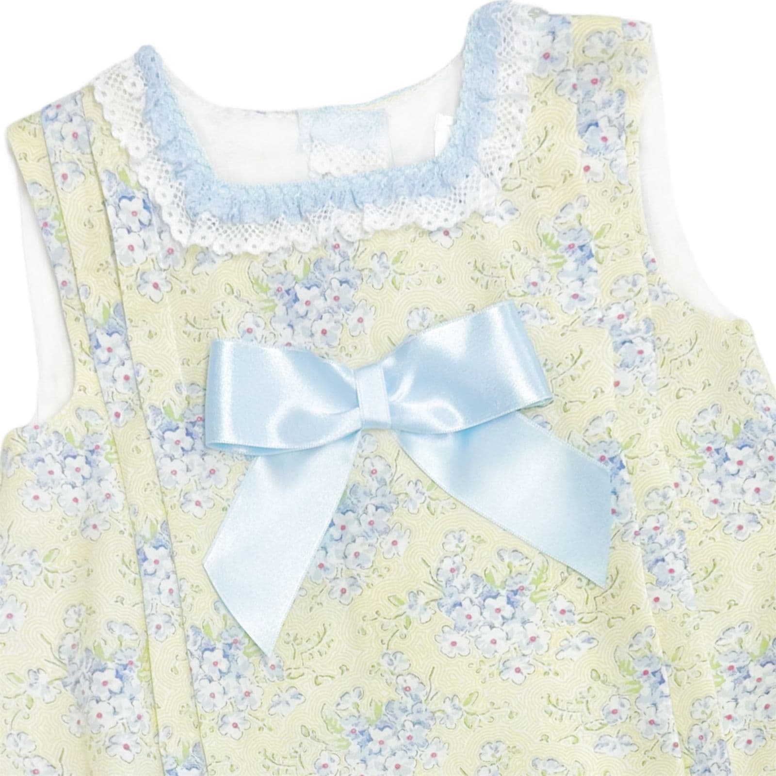 *SALE* Baby Girl Yellow Floral Cotton Romper "MYD2303Y"