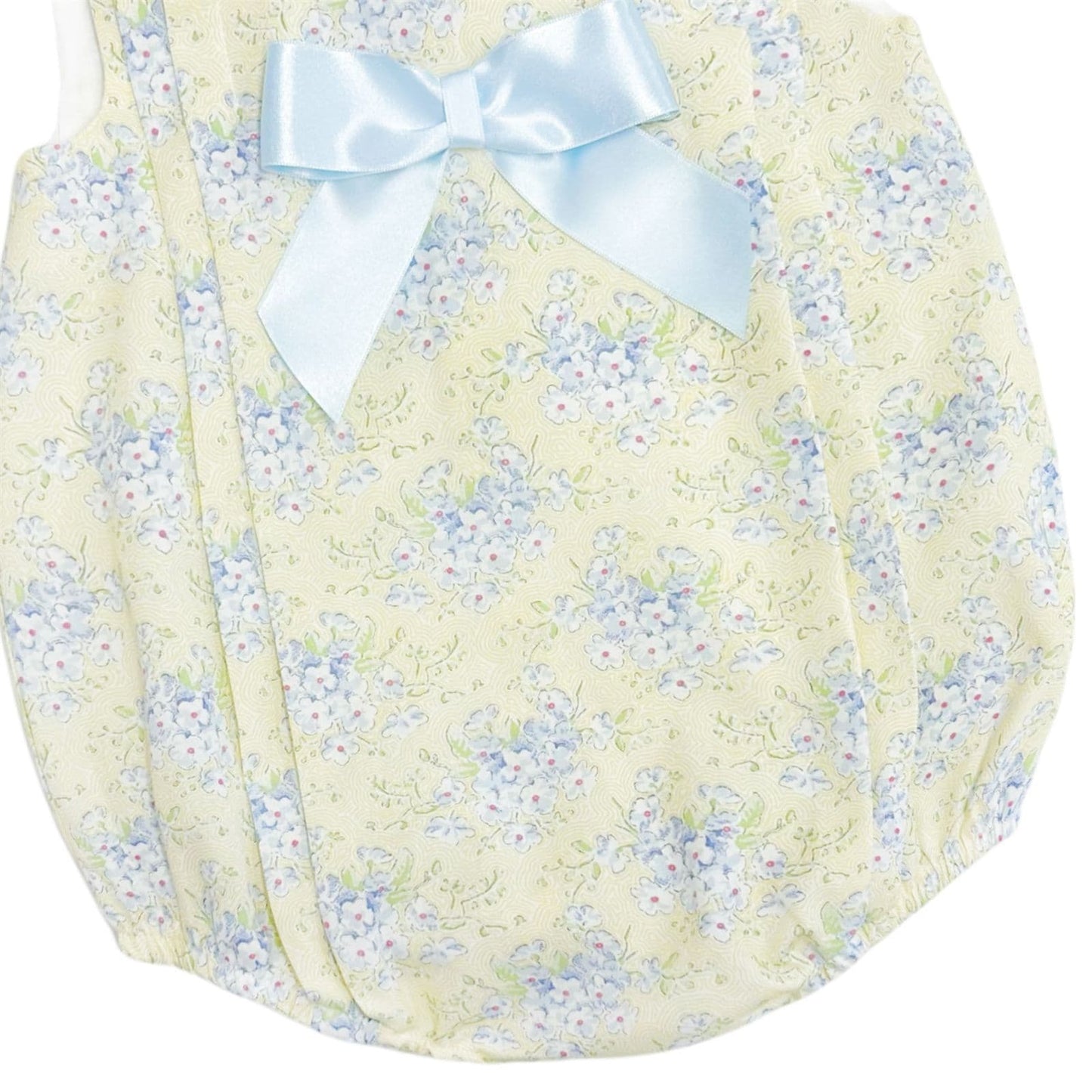 *SALE* Baby Girl Yellow Floral Cotton Romper "MYD2303Y"