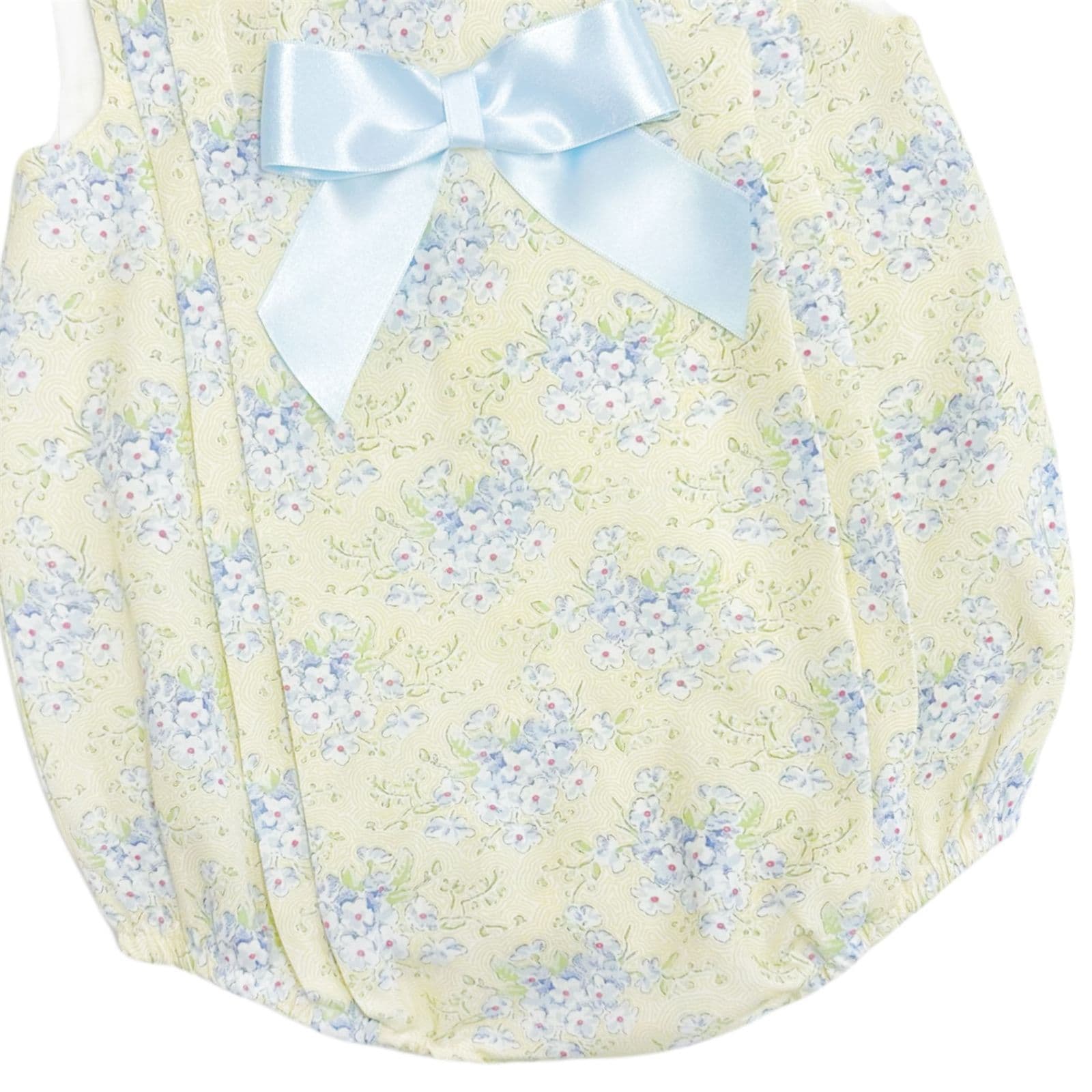 *SALE* Baby Girl Yellow Floral Cotton Romper "MYD2303Y"