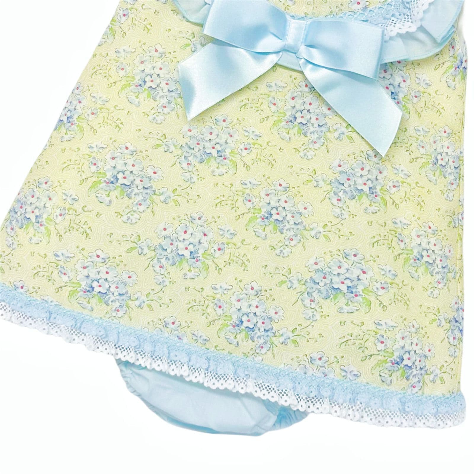 *SALE* Baby Girl Yellow Floral Summer Dress with Pants "MYD2301Y"