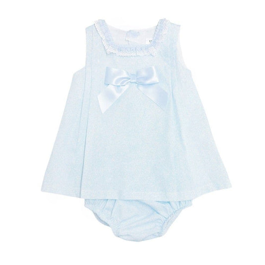 *SALE* Blue Floral Summer Dress with Pants "MYD2342B"