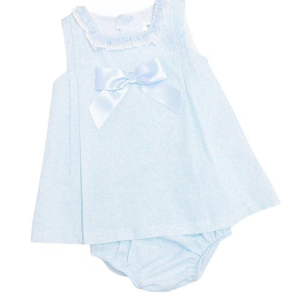 *SALE* Blue Floral Summer Dress with Pants "MYD2342B"