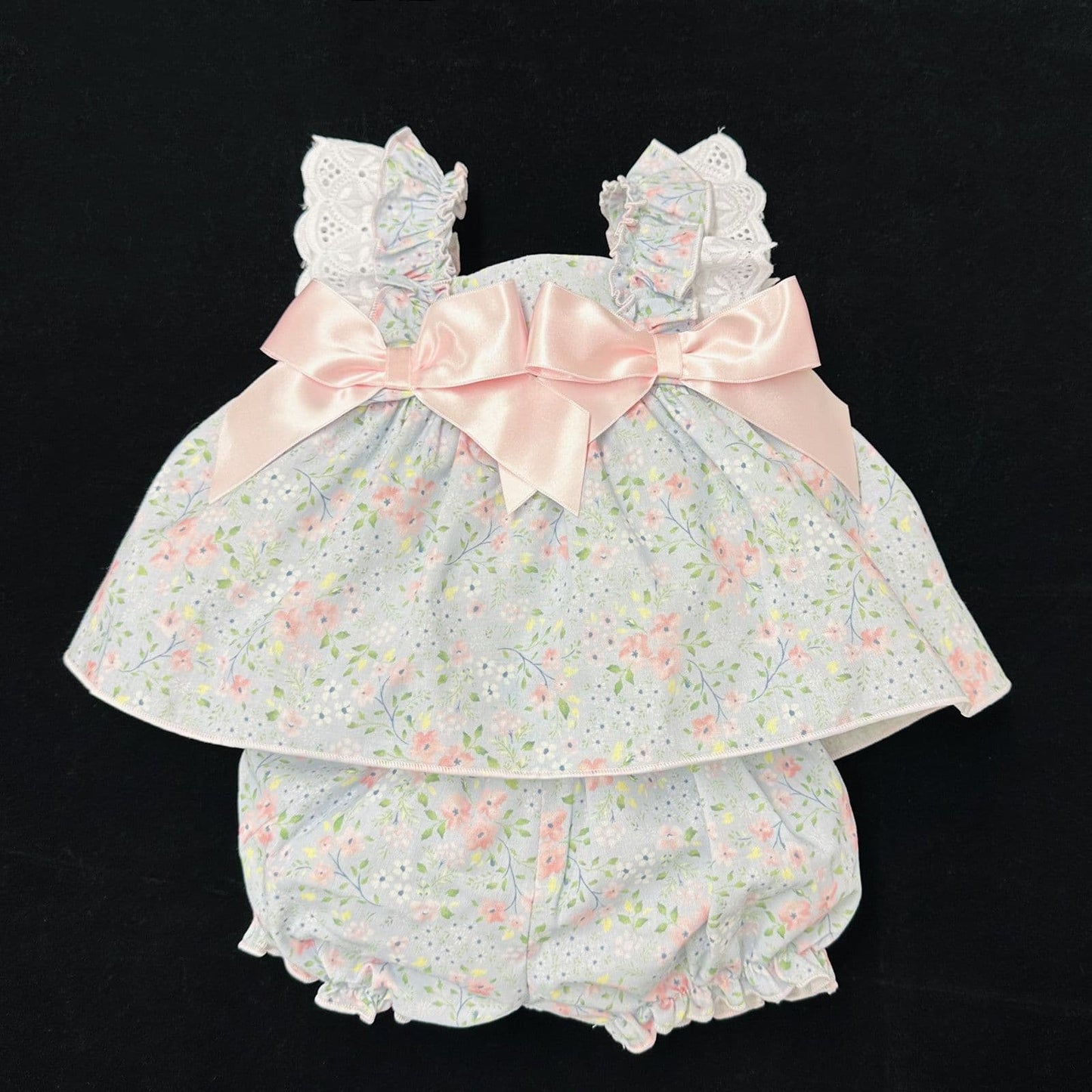 *SALE* Blue Floral Sundress Set "MYDV001"