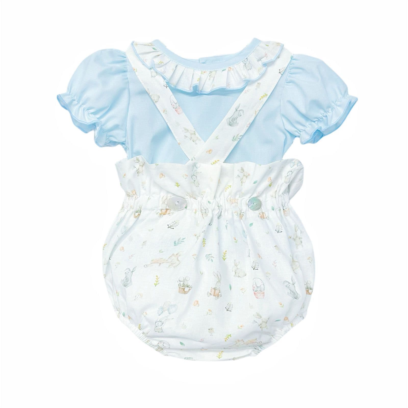 *SALE* Bunny Print Strap Romper with Top "MYD2309"