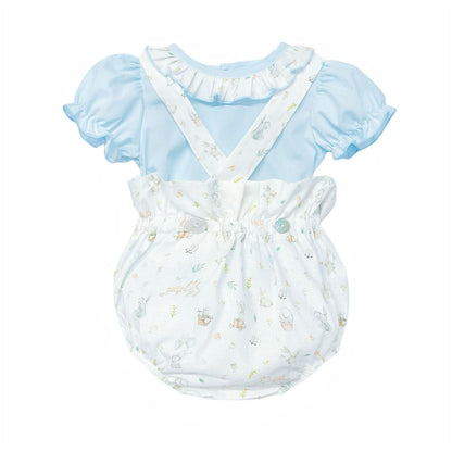 *SALE* Bunny Print Strap Romper with Top "MYD2309"