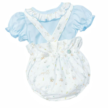 *SALE* Bunny Print Strap Romper with Top "MYD2309"