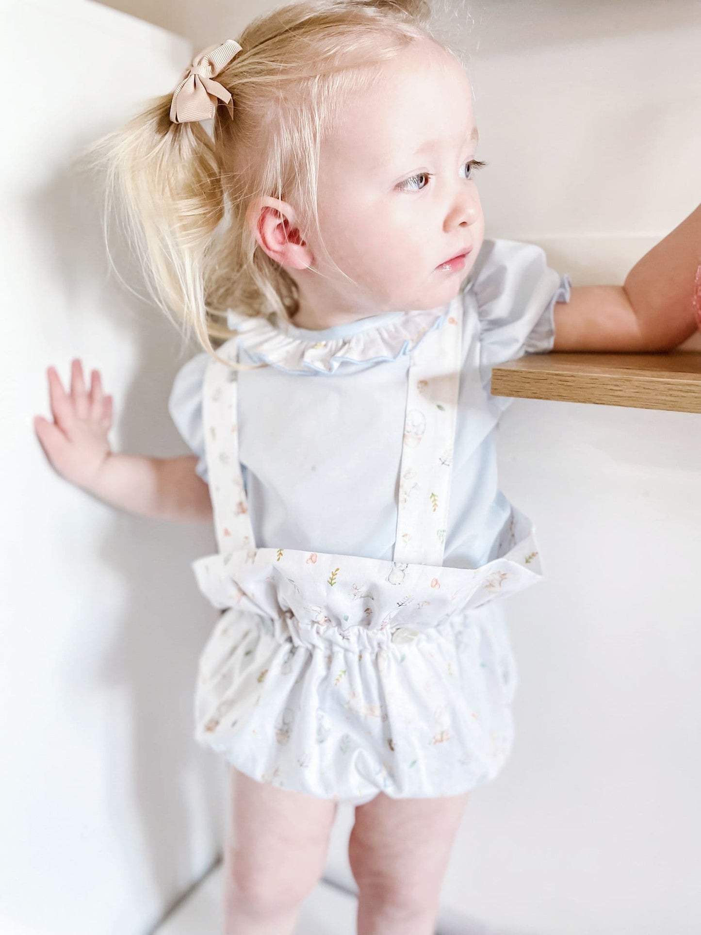 *SALE* Bunny Print Strap Romper with Top "MYD2309"