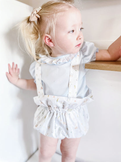 *SALE* Bunny Print Strap Romper with Top "MYD2309"