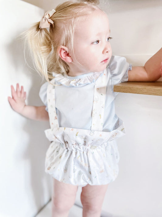 *SALE* Bunny Print Strap Romper with Top "MYD2309"