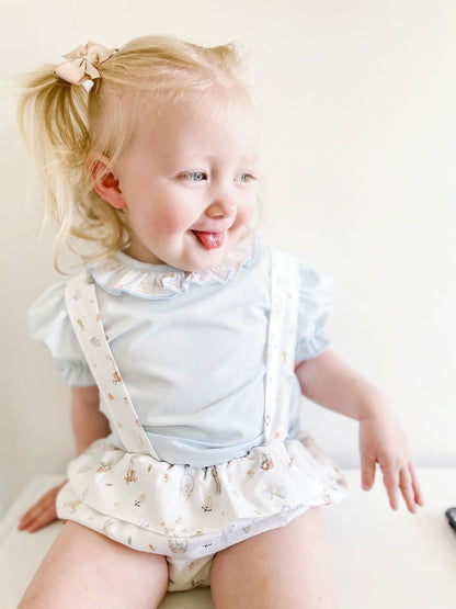 *SALE* Bunny Print Strap Romper with Top "MYD2309"