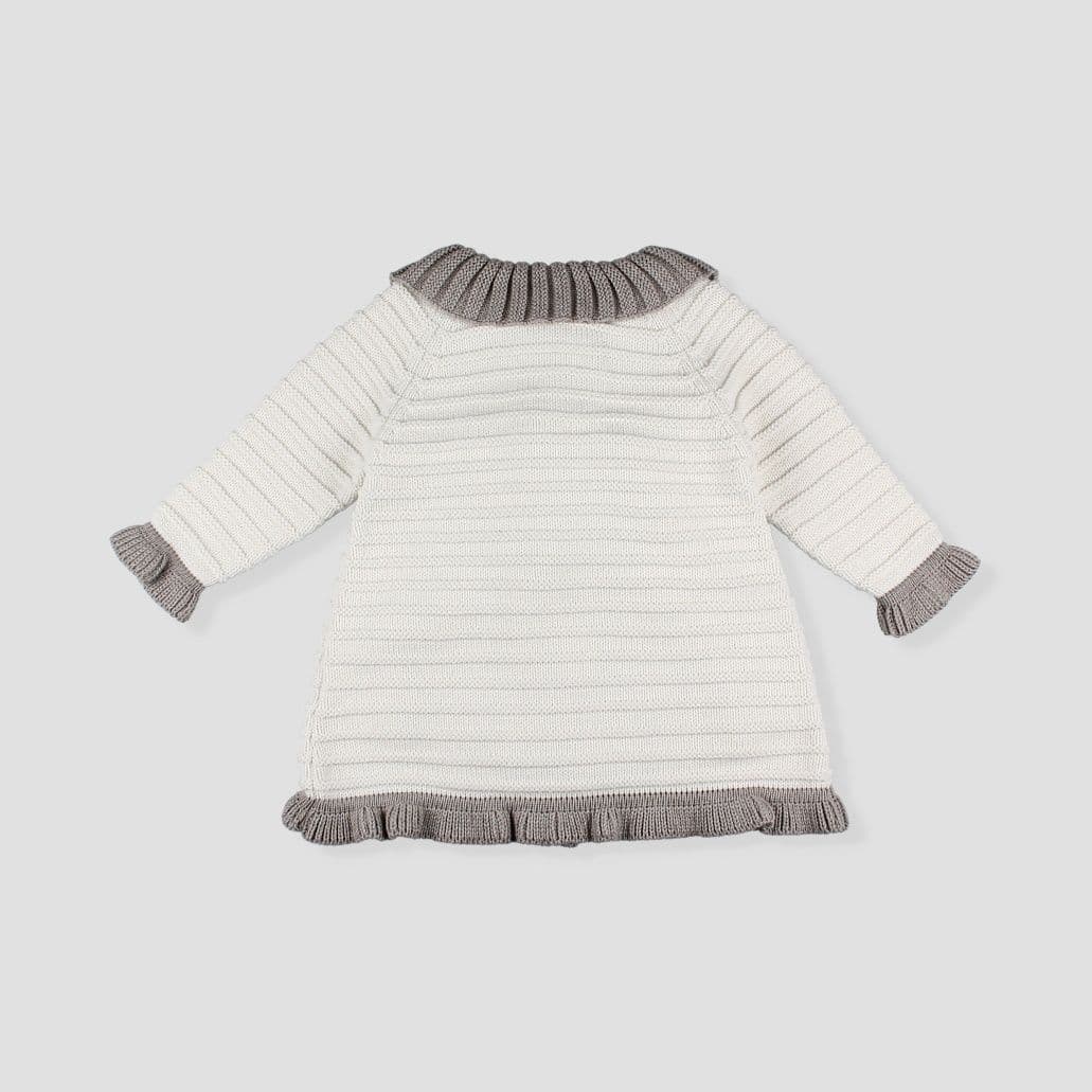 *SALE* FOQUE Baby Girls Piedra Knitted Coat 2421203