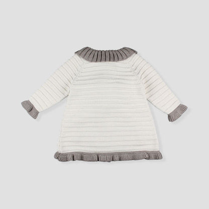 *SALE* FOQUE Baby Girls Piedra Knitted Coat 2421203