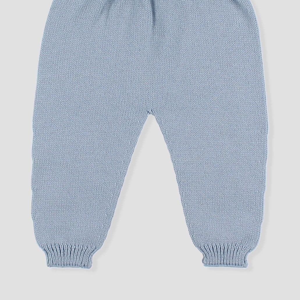 *SALE* FOQUE Baby Knitted Pants Sky Blue 2421227