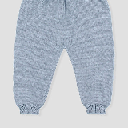 *SALE* FOQUE Baby Knitted Pants Sky Blue 2421227