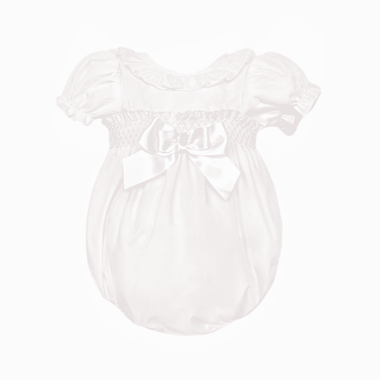 *SALE* Pink Cotton Smocked Romper with Shirt "MYD25006"