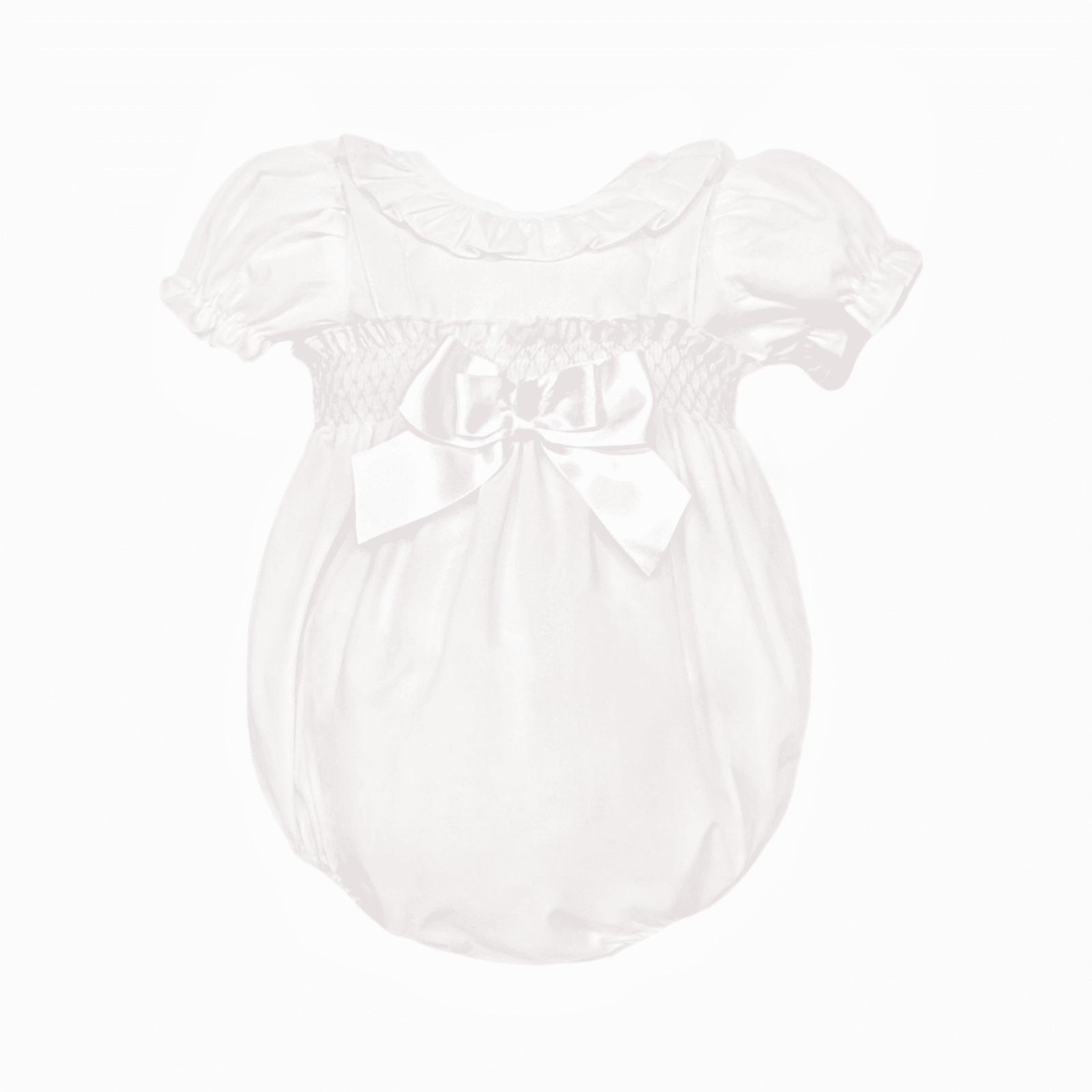 *SALE* Pink Cotton Smocked Romper with Shirt "MYD25006"