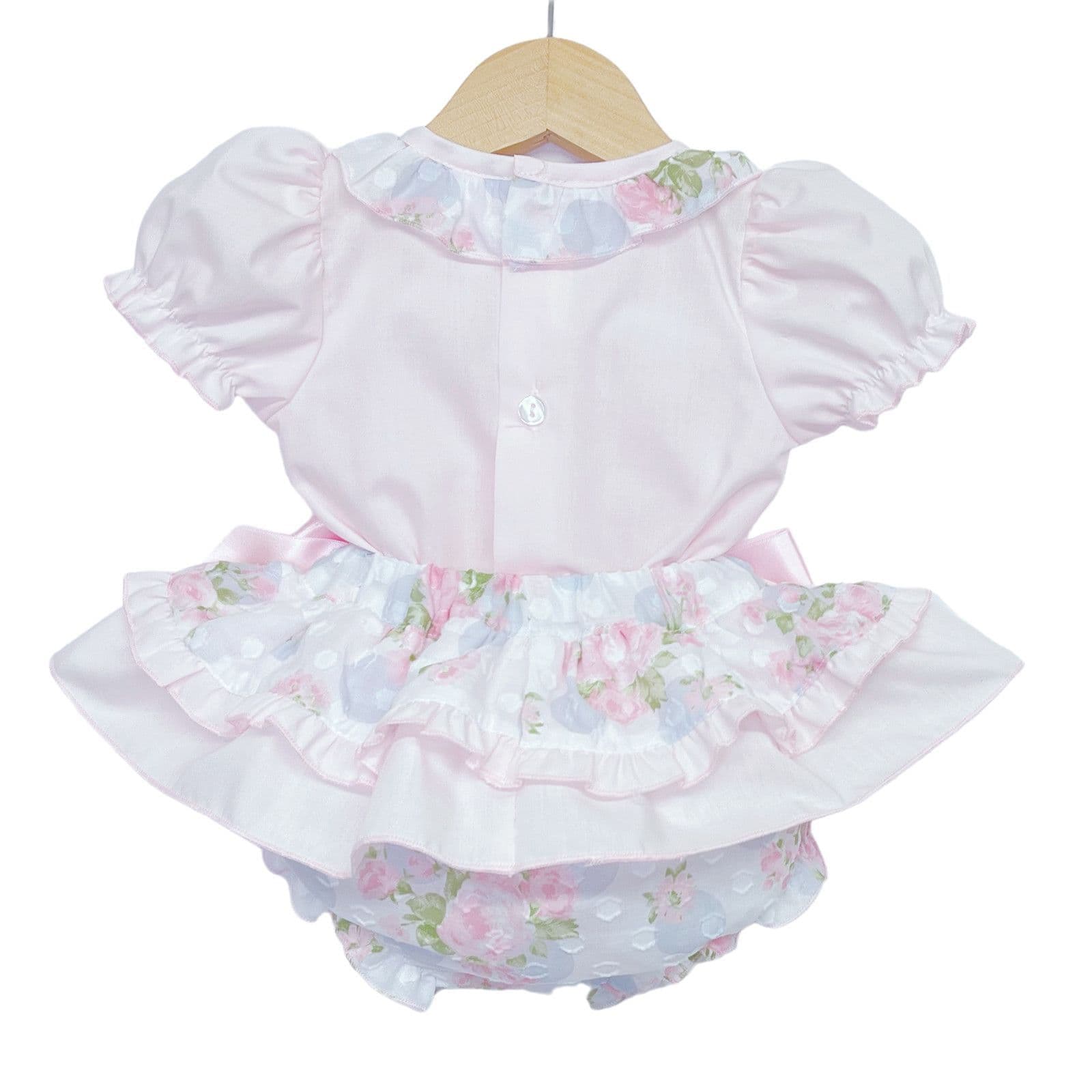 *SALE* Pink Rose Frilly Skirt with Shirt "MYD2239"